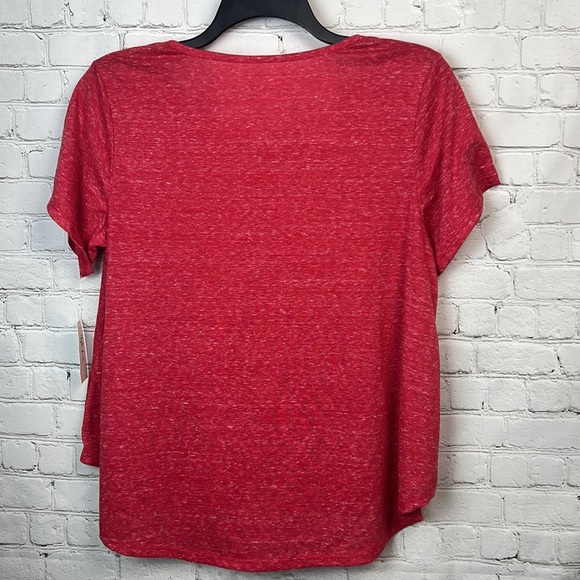 0X 1X Style & Co Reindeer Holiday Graphic Tee Christmas Top Plus Size - Picture 5 of 5